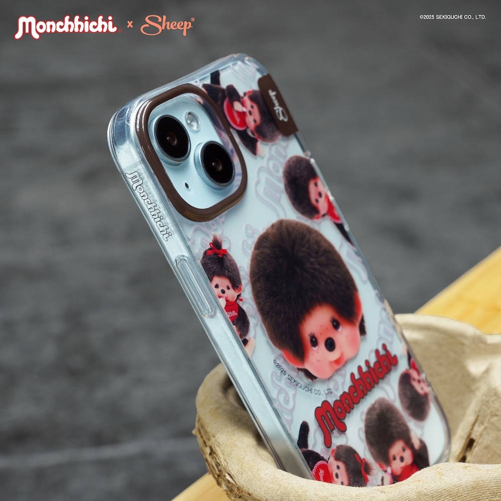 [For iPhone/S23Ultra/S24Ultra/S25Ultra MS Monchhichi] Monchhichi Collectionเคสสำหรับไอโฟน&ซัมซุงมอนชิชิ ฟรีGriptok/Strap - 5