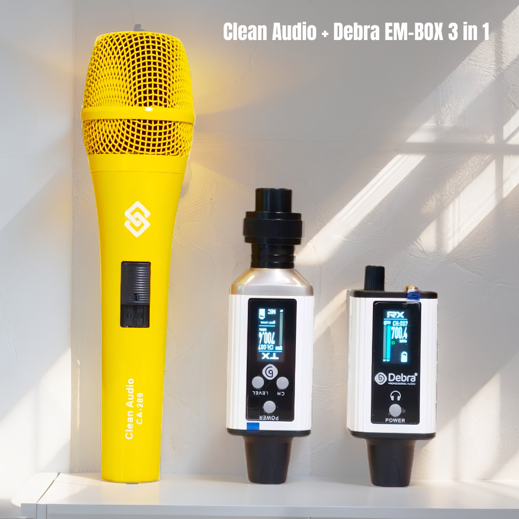Clean Audio CA-289 + Debra EM-BOX 3 in 1 WHITE ( โปรซื้อคู่ สุดคุ้ม ...