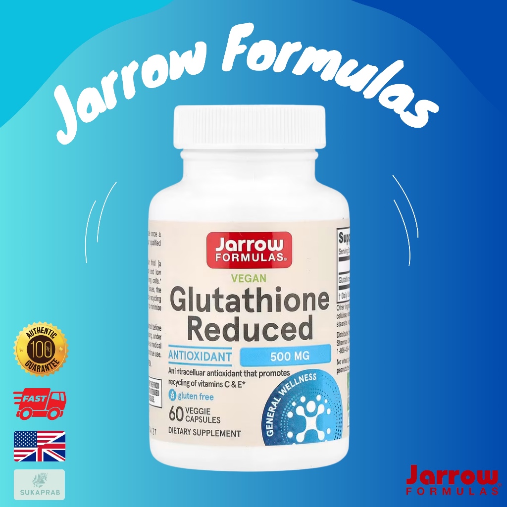 jarrow formulas glutathione reduced 500 mg 120 veggie caps Jarrow Formulas Reduced Glutathione, Supports Liver Health, 500 Mg, 60 Veggie  Caps at 5381.00 INR in Mumbai main image 1