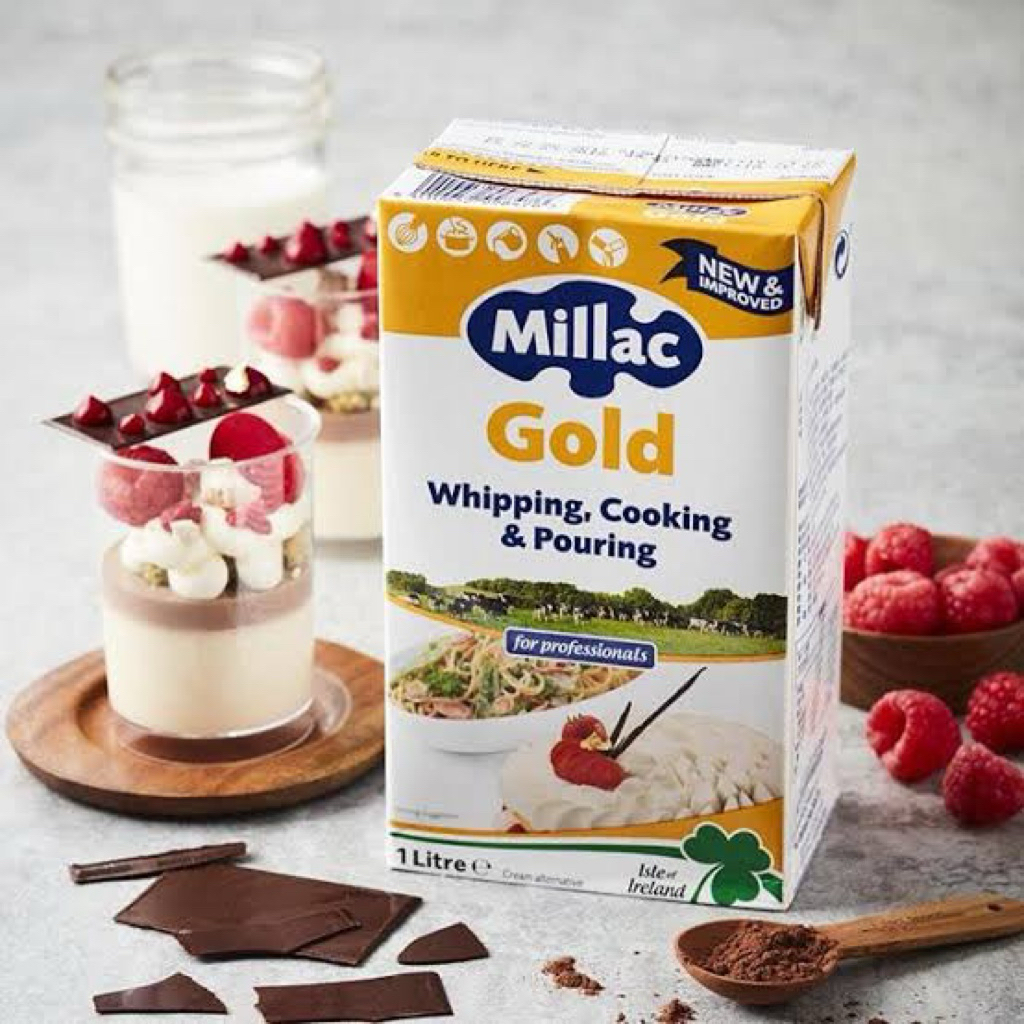 Millac Gold Whipping Cream 1 Lt.1ลิตร | Shopee Thailand