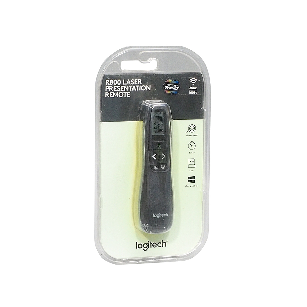 ของแท้ มือ1 Logitech R800 Wireless Presenter Laser Pointer Remote รีโมท ...