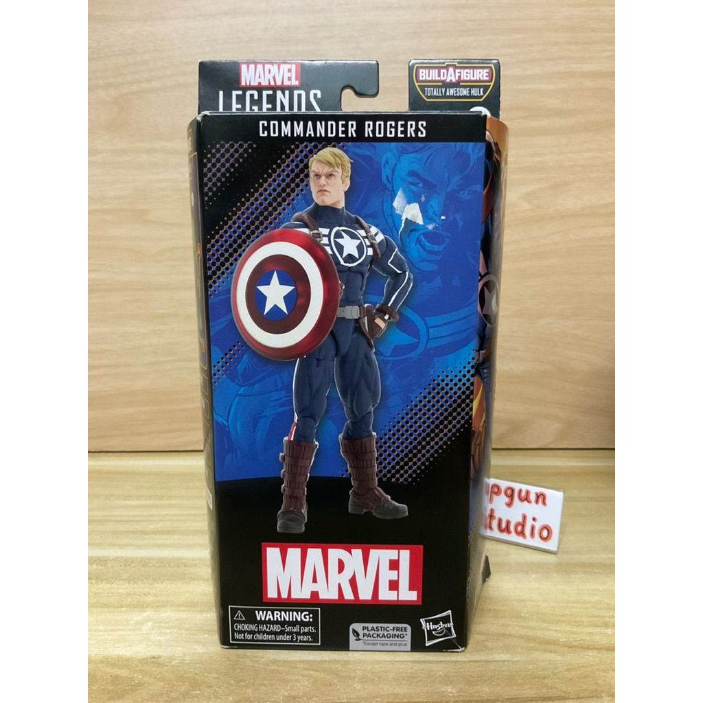 (ของแท้ : พร้อมส่ง) Marvel Legends Commander Rogers | Shopee Thailand