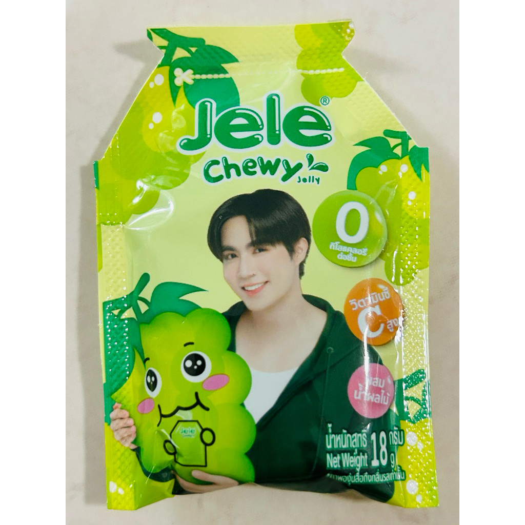 Jele Chewy X ZeeNuNew Jelly เจเล่ชิววี่ ขนาด 18g (ราคาต่อ