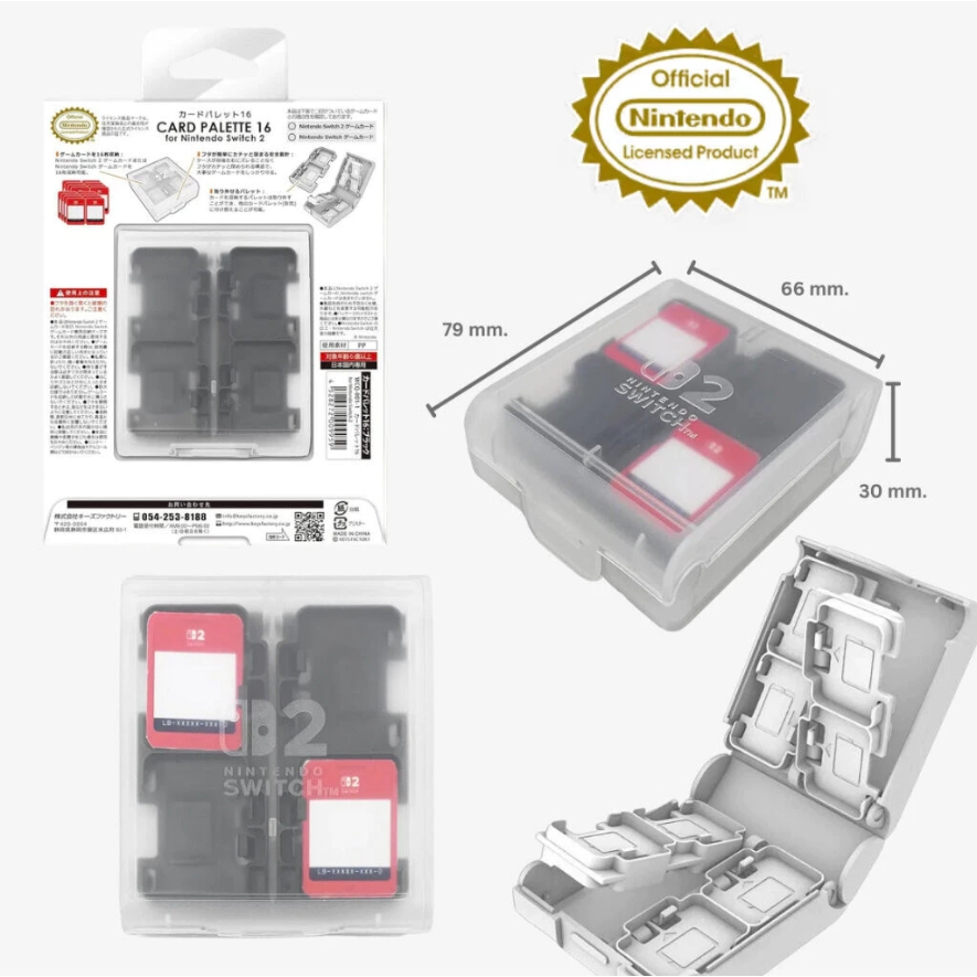 Nintendo SWITCH2 KEYS FACTORY GAME CARD CASE 8 FOR NINTENDO SWITCH2 ...