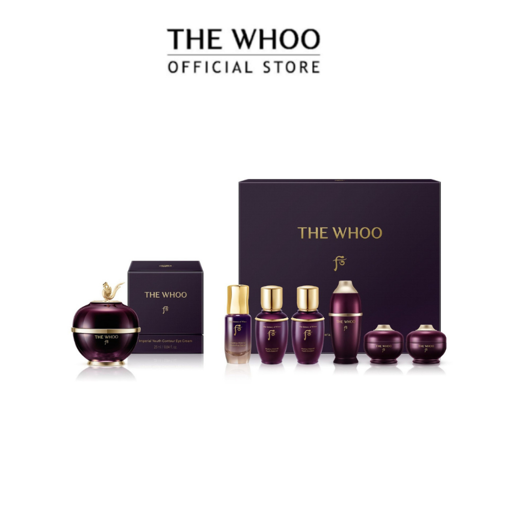 Crème Contour Des Yeux The History Of Whoo Hwanyu Imperial Youth - 25 Ml - Set Spécial - Neuf