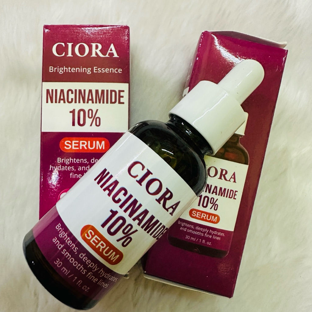 2 กล่อง เซรั่ม สิว หมองคล้ำ บำรุงใบหน้า ซิโอร่า ciora b3 10% serum acne ...