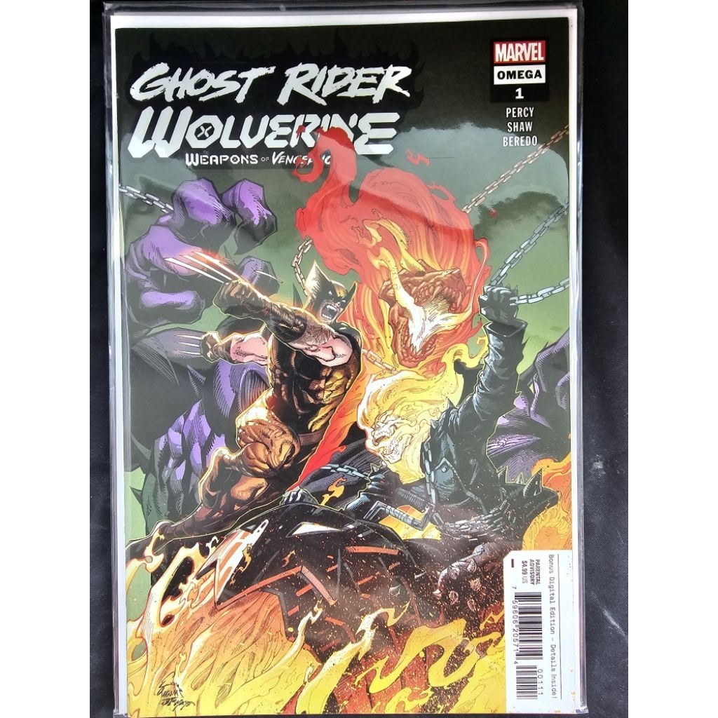 Ghost Rider/Wolverine: Weapons of Vengeance – Omega #1 | Shopee Thailand