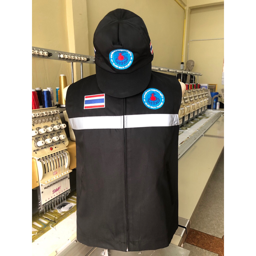 อสม เสื้อกั๊กผ้าค้อมทวิว | Shopee Thailand