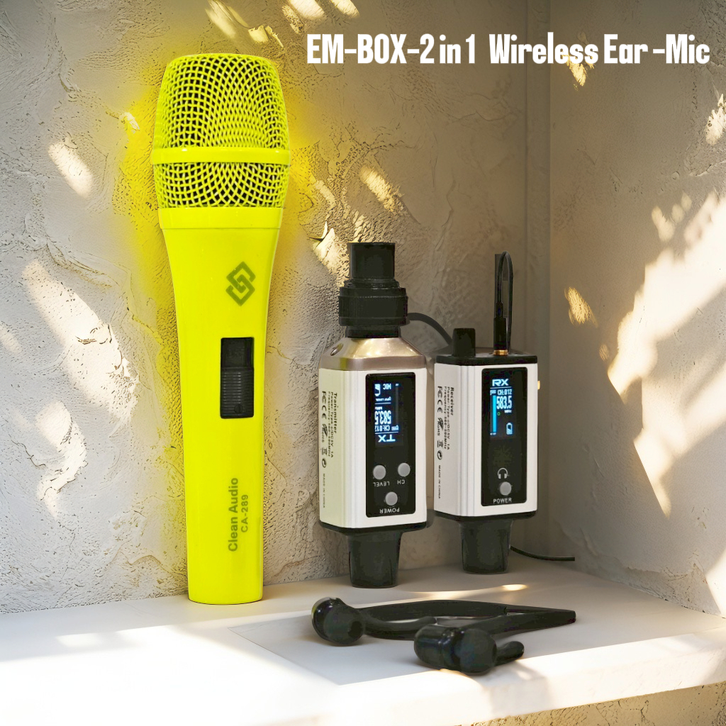 DEBRA PROFESSIONAL AUDIO EM-BOX-2 in 1 Series ( WHITE / BLACK ...