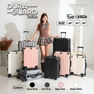โปรโมชั่น Flash Sale : รับประกัน3ปี สินค้าแท้ 100% Tpartner กระเป๋าเดินทาง รุ่น Duraguard เฟรมอลูมิเนียม บอดี้ PCABS ตัวล็อค ตั้งรหัส 3 หลัก