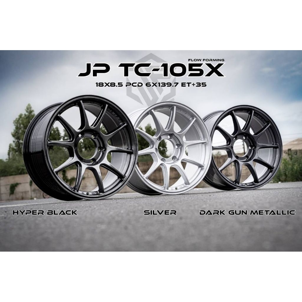ล้อTC-105x (Flow Forming)ขอบ18x8.5 / 6รูx139.7 / ET+35 (งานJP ประกัน 1 ...