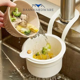 BAANHARDWARE giỏ ống thoát nước, lọc vụn thực phẩm, kệ treo ống thoát nước KN‑S027