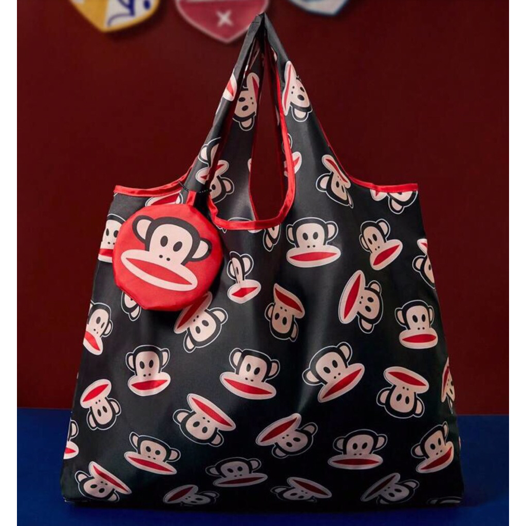 พร้อมส่ง🇹🇭] ถุงผ้าพับได้ Paul Frank©️💯% official licensed