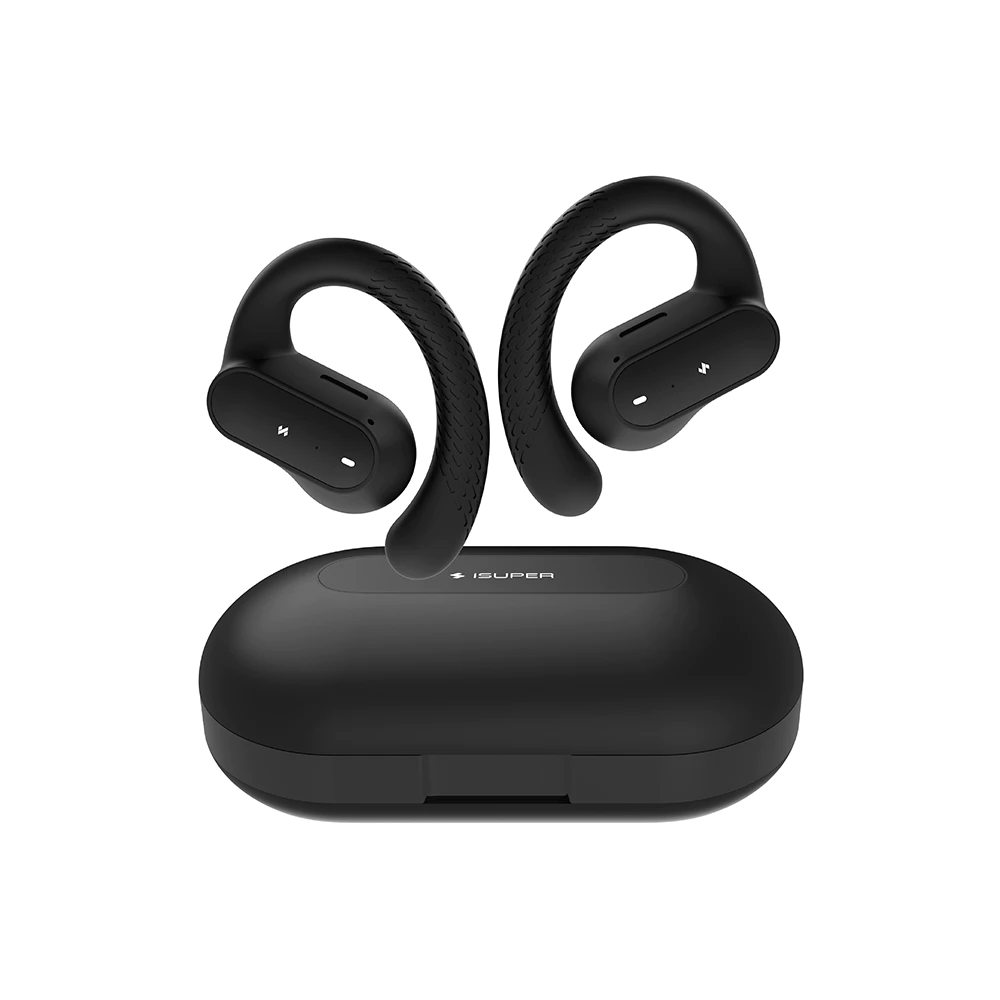 iSUPER SOUNDActiv Free หูฟังบลูทูธ Open-Ear กันน้ำ IPX7 สำหรับออกกำลังกาย แบตเตอรี่ใช้งาน 40 ชั่วโมง