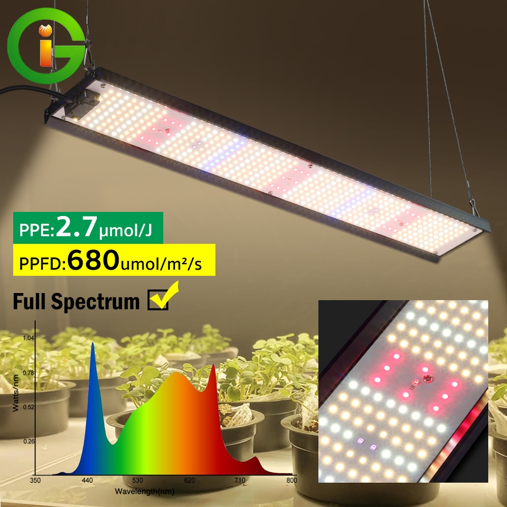 ไฟปลูกต้นไม้ SAMSUNG Full Spectrum Grow Light LED 850W ชิป LM281B ไฟ ...
