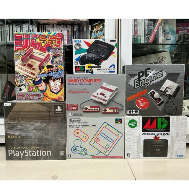 [รวมเครื่อง Mini] Famicom , Super Famicom , Megadrive , PC Engine, Neo ...