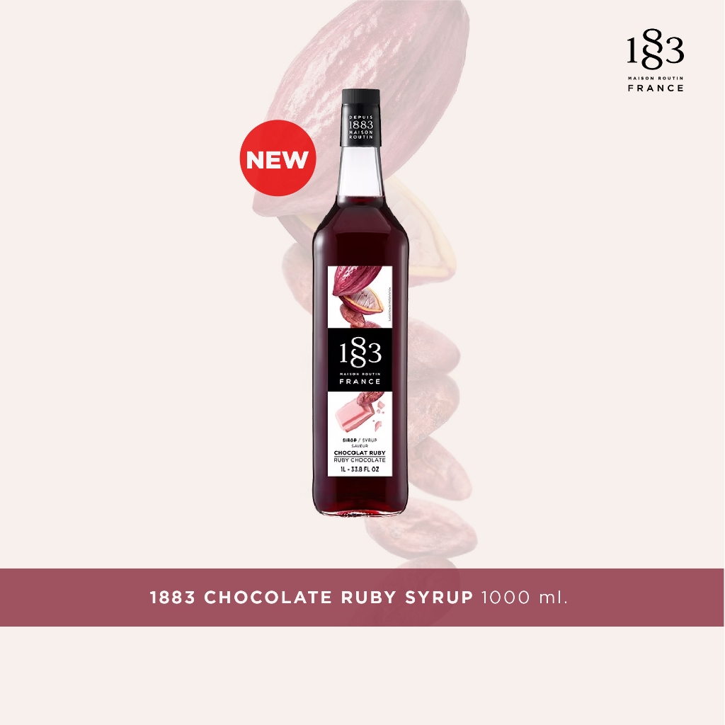 1883 น้ำเชื่อมกลิ่นรูบี้ ช็อกโกแลต | RUBY CHOCOLATE SYRUP 1000 ml. (SKU ...
