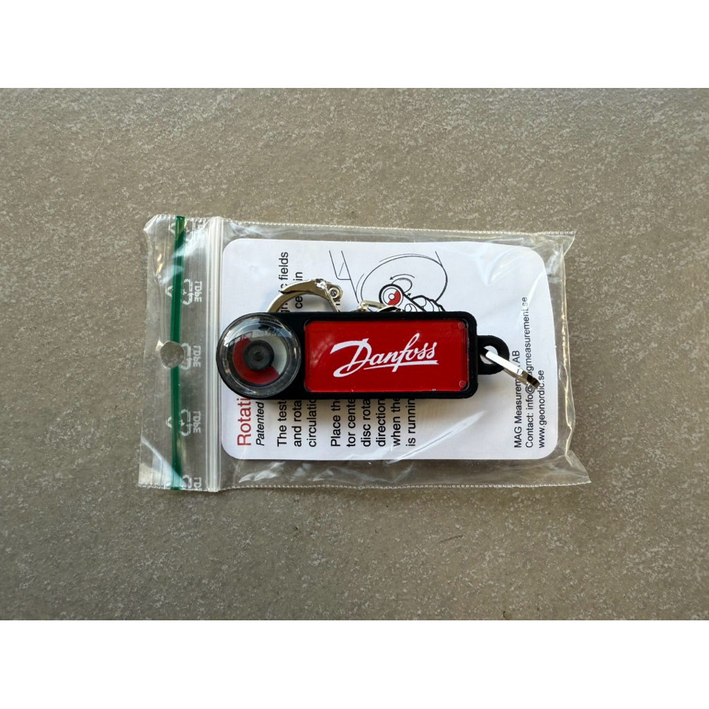 DANFOSS ตัวเทสโซลินอยล์ rotation tester danfoss, MAGNETIC FIELD/KEY ...