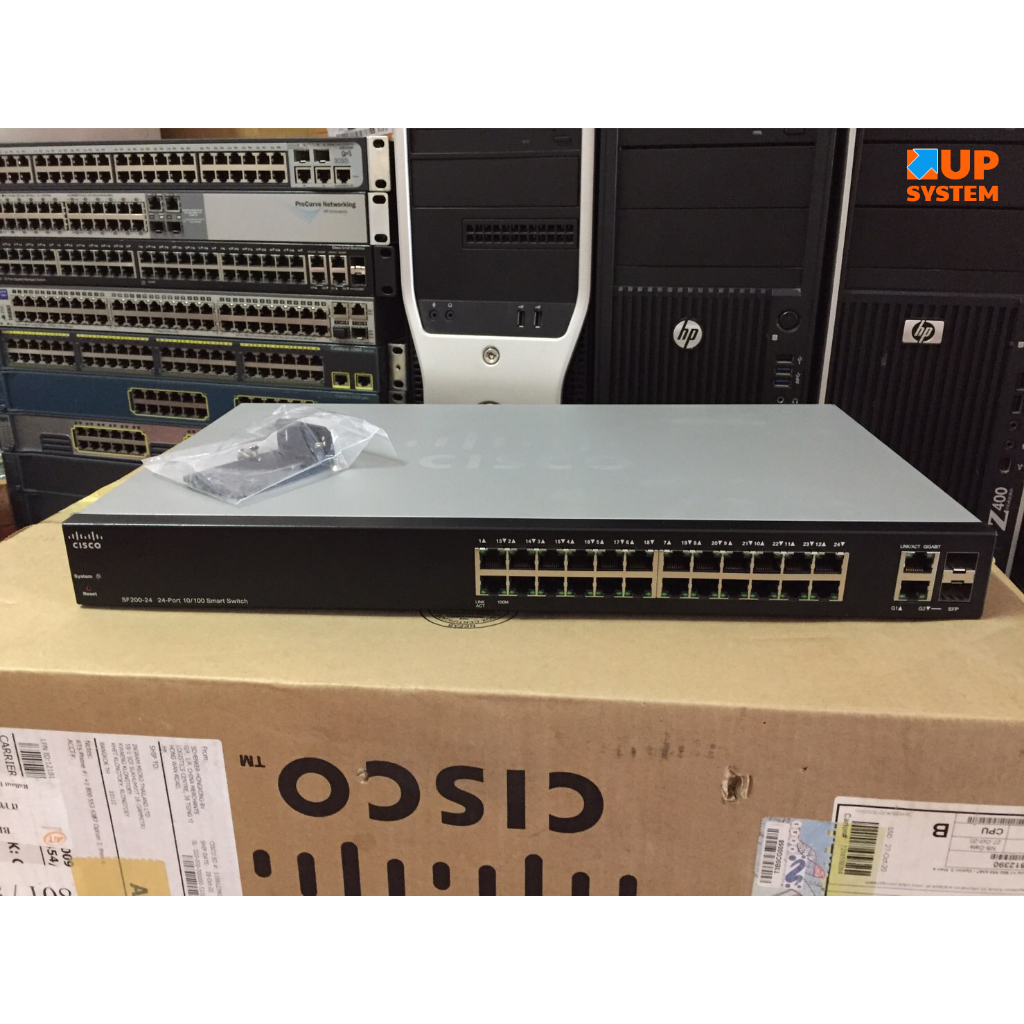 Cisco SF200-24 Switch 10/100 (ciscoมือ2) | Shopee Thailand