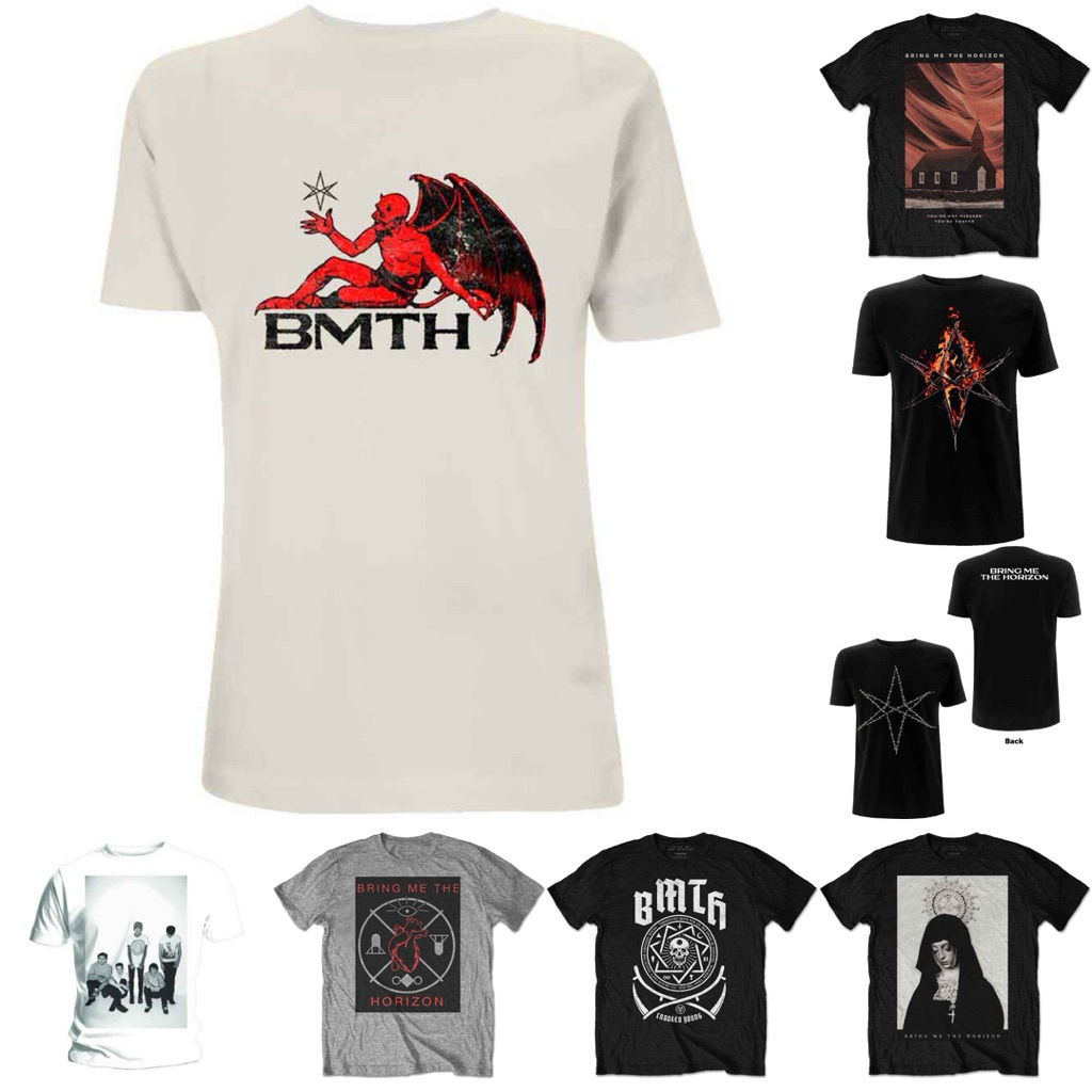 ⚠️เปิด PREORDER เสื้อวงดนตรี Bring Me The Horizon (BMTH) T-Shirt ...