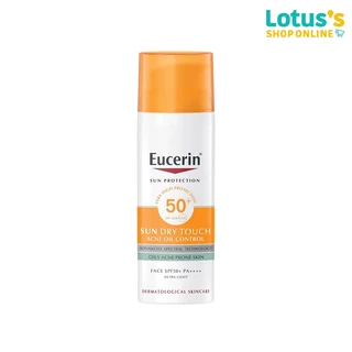 โปรโมชั่น Flash Sale : ยูเซอริน ซัน ดราย ทัช ออยล์ คอนโทรล เฟซ เอสพีเอฟ 50 ขนาด 50 มล. EUCERIN SUN DRY TOUCH OIL CONTROL FACE SPF50 50 ML. โปรโมชั่น Flash Sale : ยูเซอริน ซัน ดราย ทัช ออยล์ คอนโทรล เฟซ เอสพีเอฟ 50 ขนาด 50 มล. EUCERIN SUN DRY TOUCH OIL CONTROL FACE SPF50 50 ML.