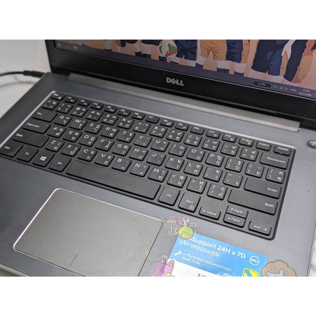 second hand notebook Dell Vostro 14-5459 สเปก intel Core i5 -6200U ...