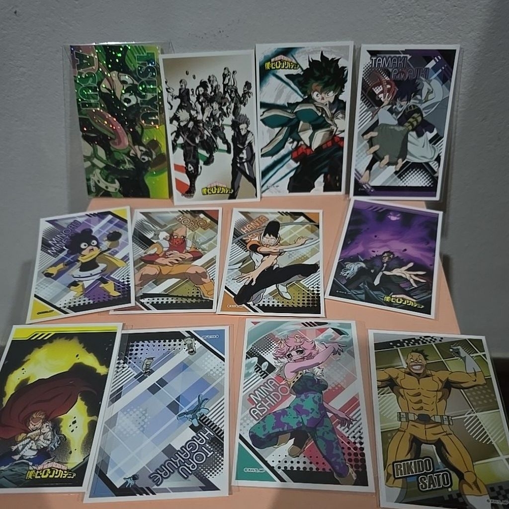 🇹🇭 รวม การ์ดสติ๊กเกอร์ อนิเมะ My Hero academia ลิขสิทธิ์แท้🇯🇵 MHA มาย ...