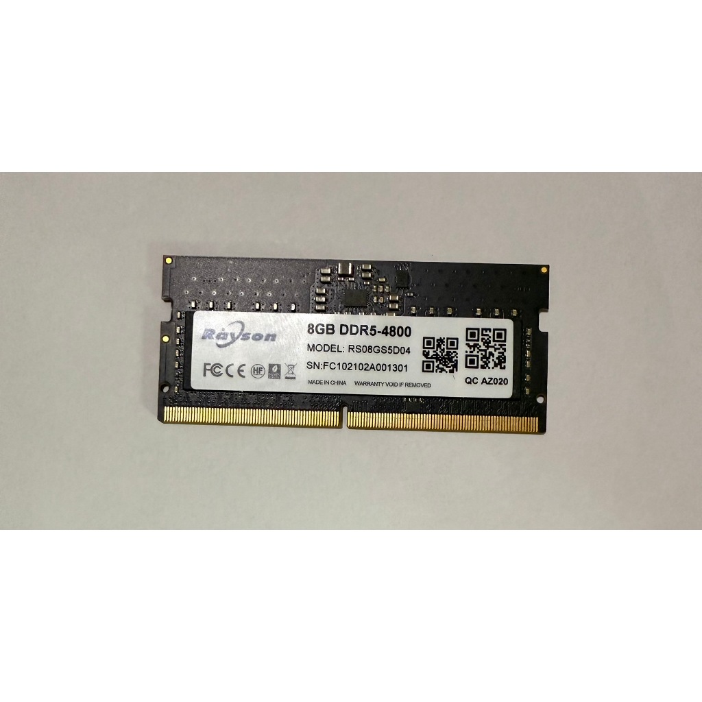 Memory แรม DDR5 8GB SODIMM Samsung Bus 5600MHz / 8GB SODIMM RAYSON Bus ...