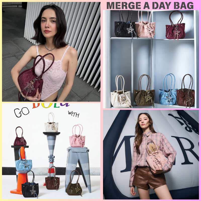 MERGE A Day Bag GoBoldWith featuring Mini 7 colors กระเป๋าถือ official ...