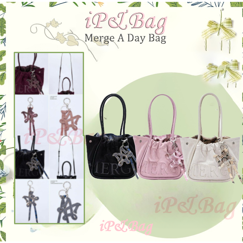 ของแท้พร้อมส่ง! กระเป๋า MERGE A Day Bag Mini in Suede (Limited Edition ...