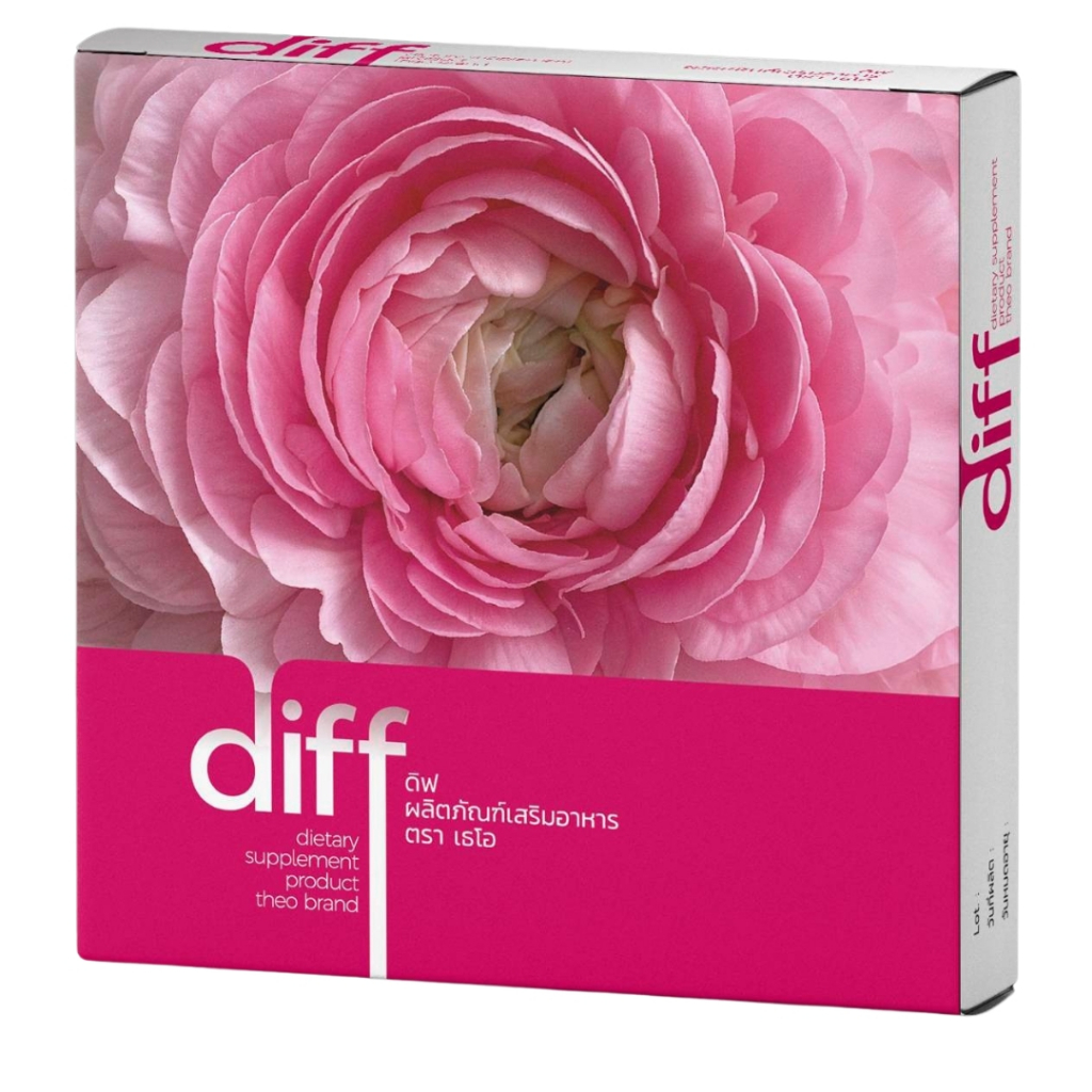 Diff ดิฟ ผลิตภัณฑ์อาหารเสริมผู้หญิง วิตามินสตรี | Shopee Thailand