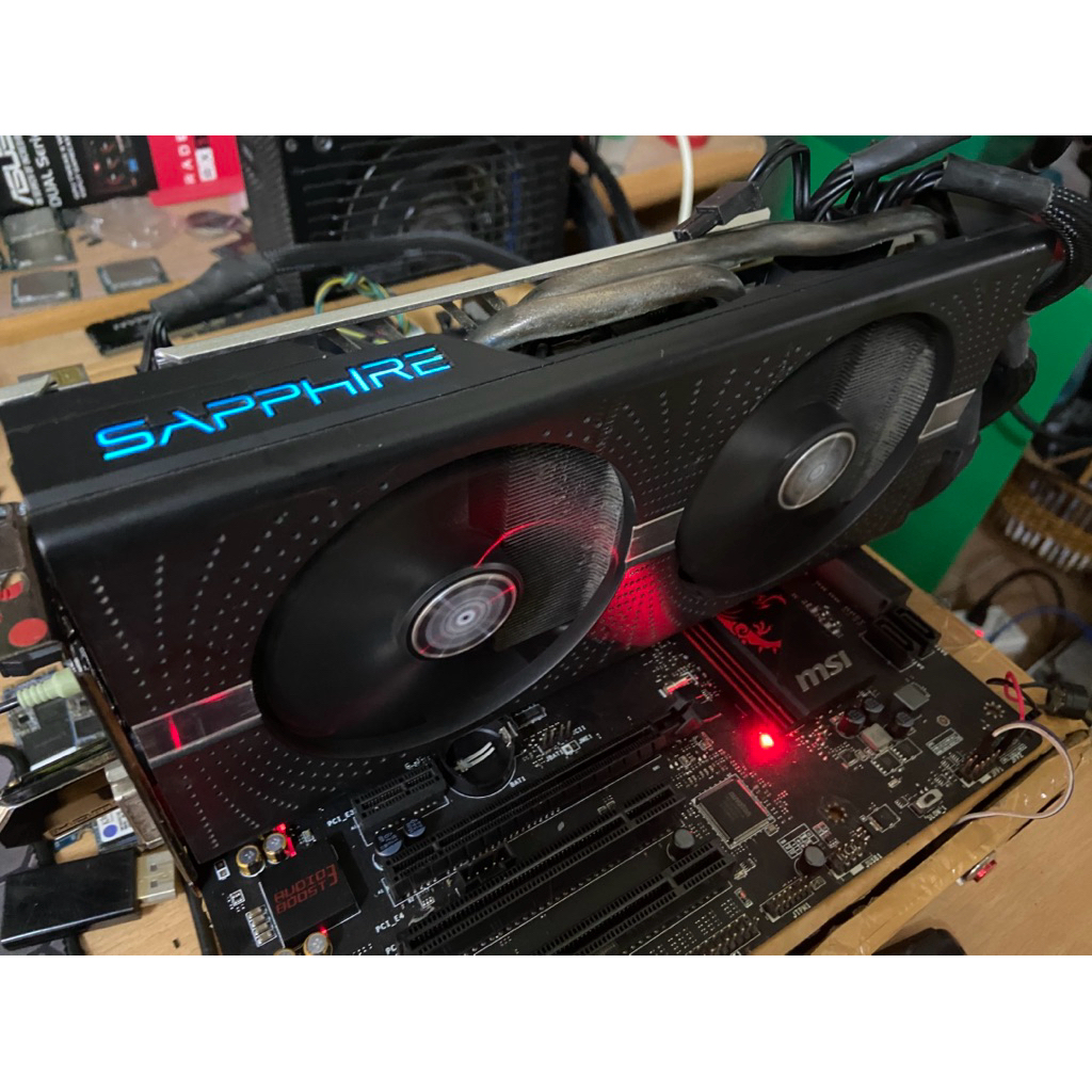 การ์ดจอตั้งโชว์ Shapphire rx580 8g | Shopee Thailand