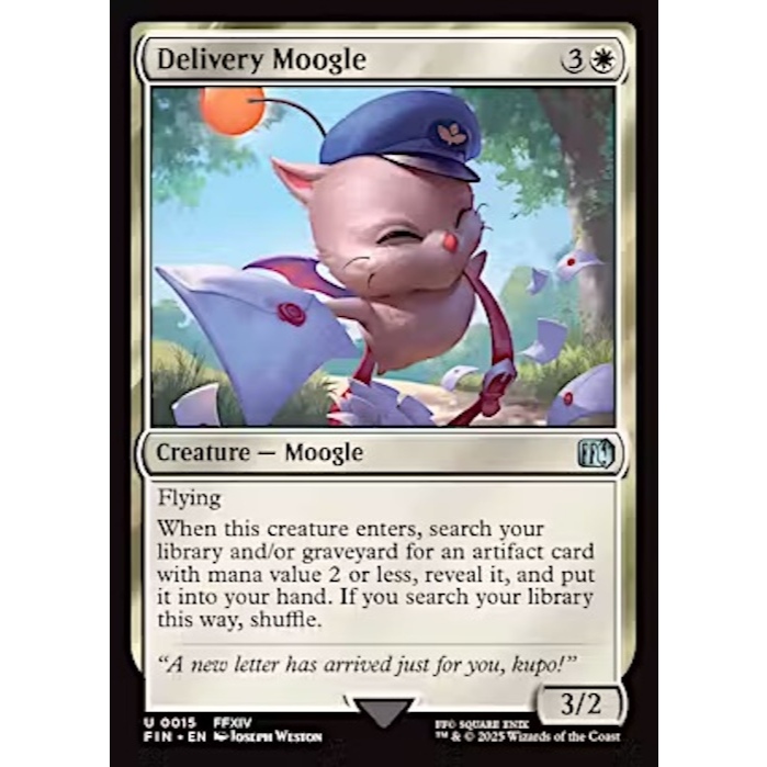 [MTG] Final Fantasy: Delivery Moogle | Shopee Thailand