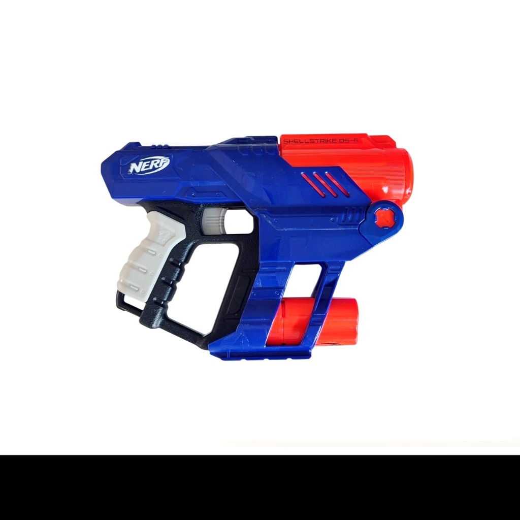 ์Nerf Gun nerf shellstrike ds-6 กระสุน1ปลอก, ALPHA STRIKE 3อัน, ปืน ของ ...
