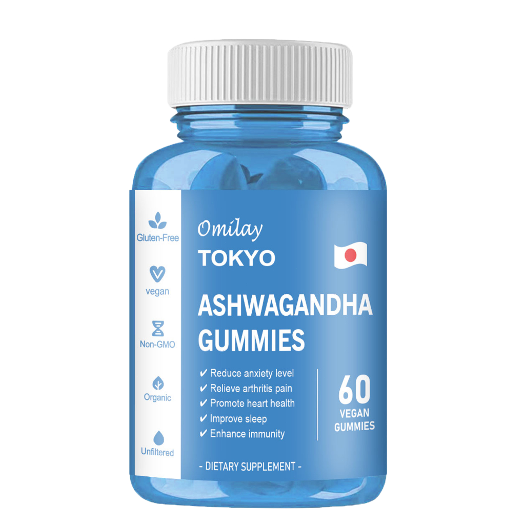 Omilay กลูต้า Gluta Glutathione Gummy วิตามินผิว กลูต้านาบี Gluta Glow  Gummies บำรุงผิว Beauty Supplements 60 เม็ด