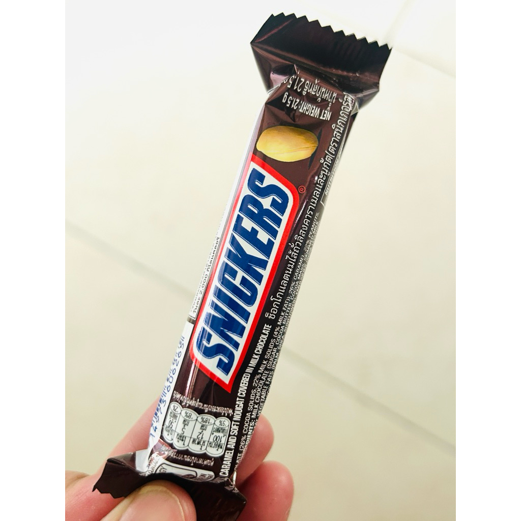 Snickers stick สนิกเกอร์สช็อคโกแลต | Shopee Thailand