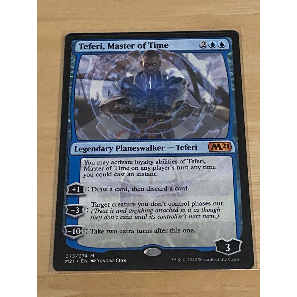 Magic The Gathering Velo De Teferi Veil Weatherligth MTG TCG Colección