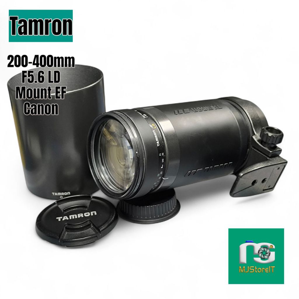 Tamron AF 200-400 F5.6 LD Tele + Hood Mount EF Canon | Shopee Thailand