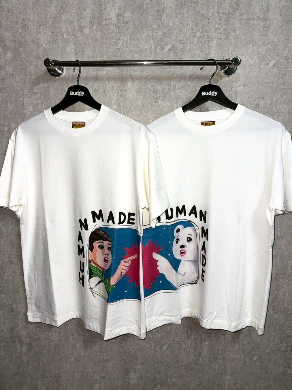 ⚡ HUMAN MADE X KEIKO SOOTOME T-SHIRT SIDE A & SIDE B⚡ | Shopee