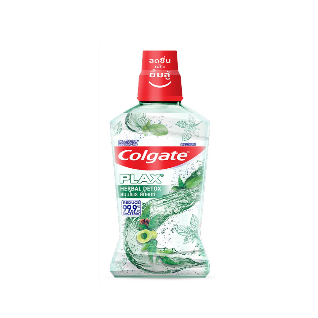 Colgate Plax คอลเกต พลักซ์ น้ำยาบ้วนปาก 6 สูตร ขนาด 250 และ 500 มล. ...