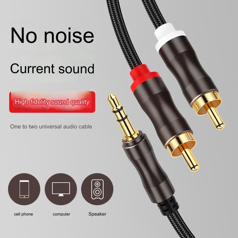 สาย AUX mini to RCA high quality ยาว 1.5 m 3.5mm to RCA | Shopee Thailand