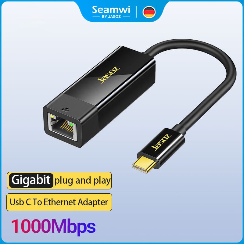 Seamwi USB 3.0 to Lan Adapter 1000Mbps Gigabit Ethernet RJ45 Converter ...