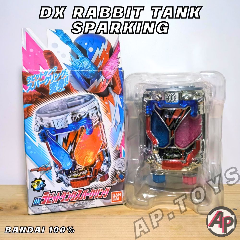 DX Rabbit Tank Sparking สปาคกิ้ง [กระป๋อง มาสไรเดอร์ บิลด์ Build ...