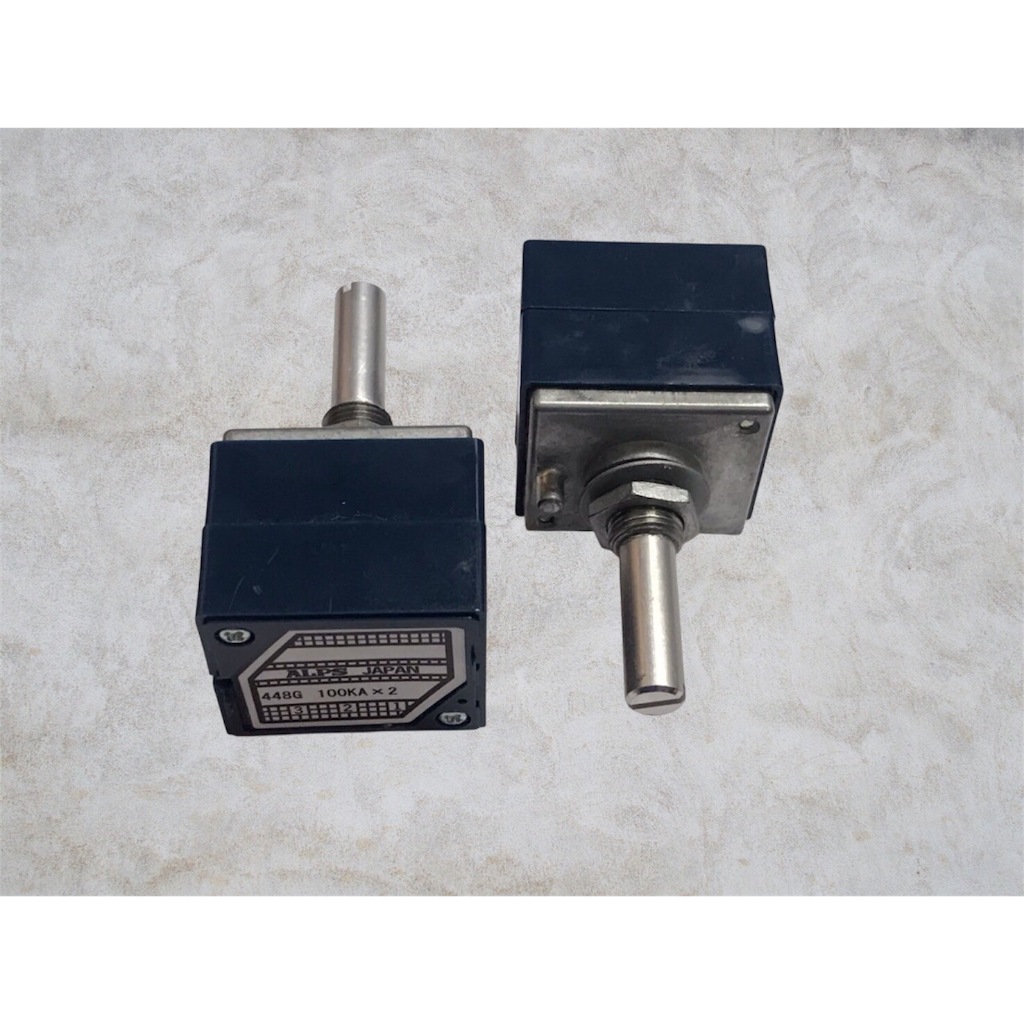 Potentiometer ALPS Japan รุ่น RK-27 Blue Velvet Dual 10KA, 10KB, 20KA ...