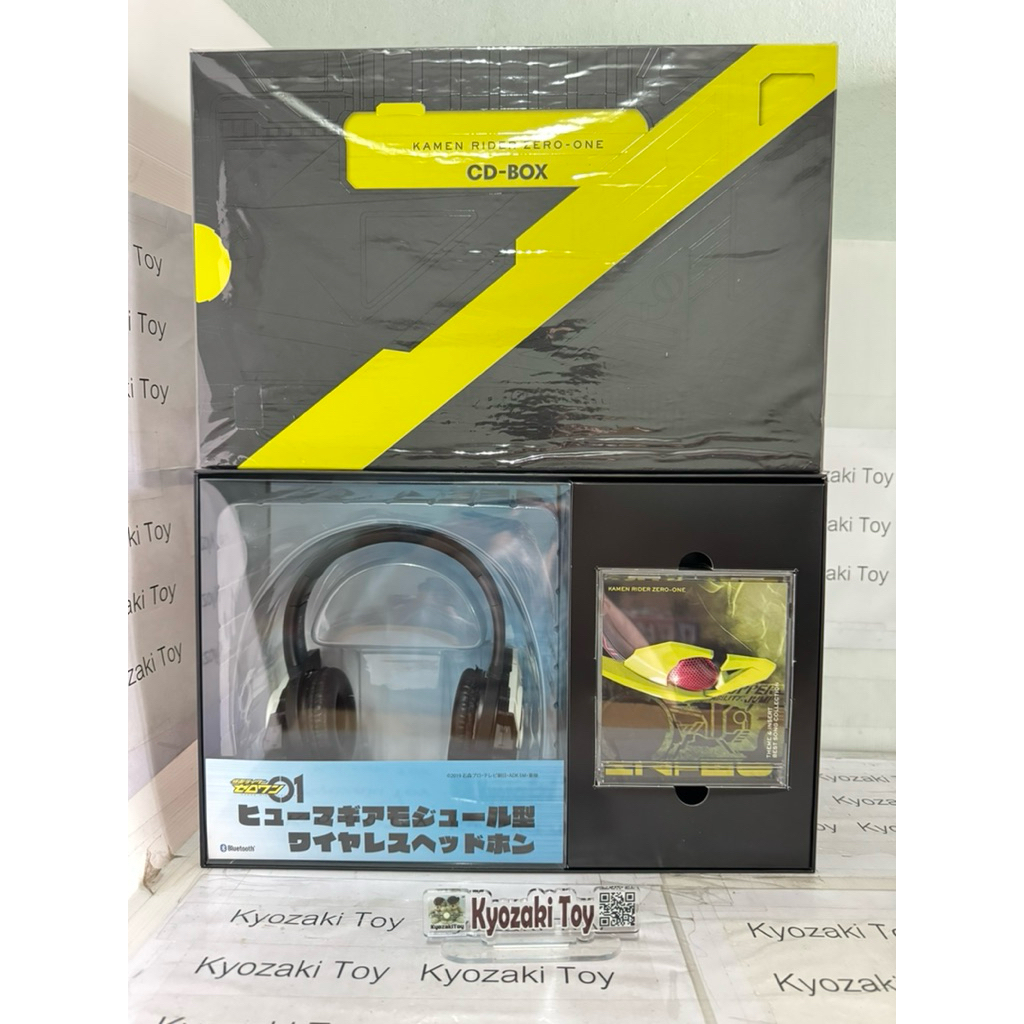 KAMEN RIDER ZERO-ONE CD BOX+Humagear module-type wireless headphones ซี ...