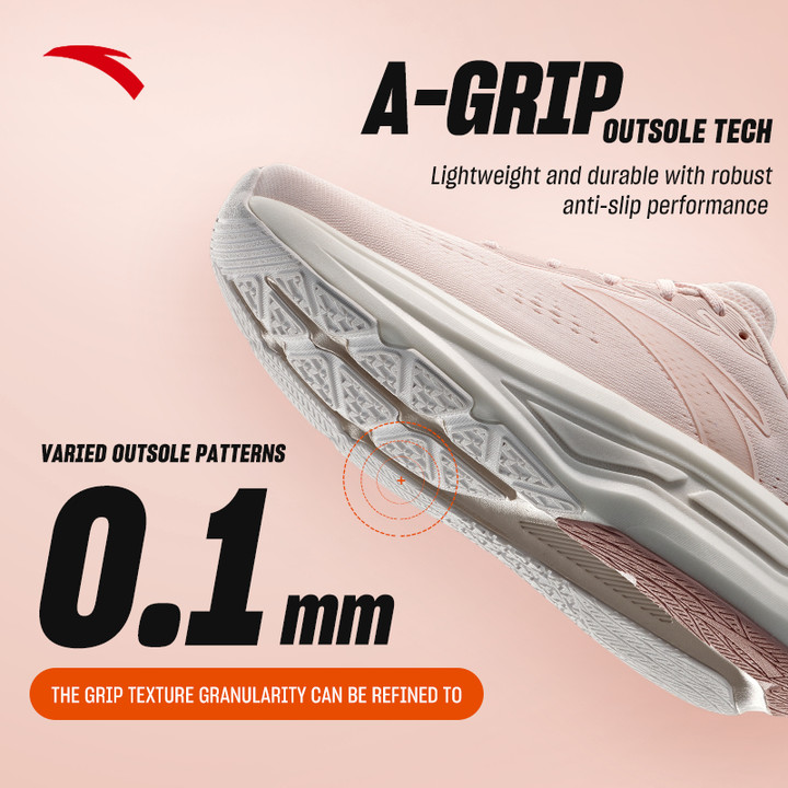 ANTA  A-TRON 6 PG7 PLUS รองเท้าวิ่งผู้หญิงแบบนุ่มซัพพอร์ต  1225C5555 Official Store — รองเท้ากีฬา แบรนด์ Anta ของแท้ 100% เช็คราคาจาก Shopee Lazada - รูปที่ 1