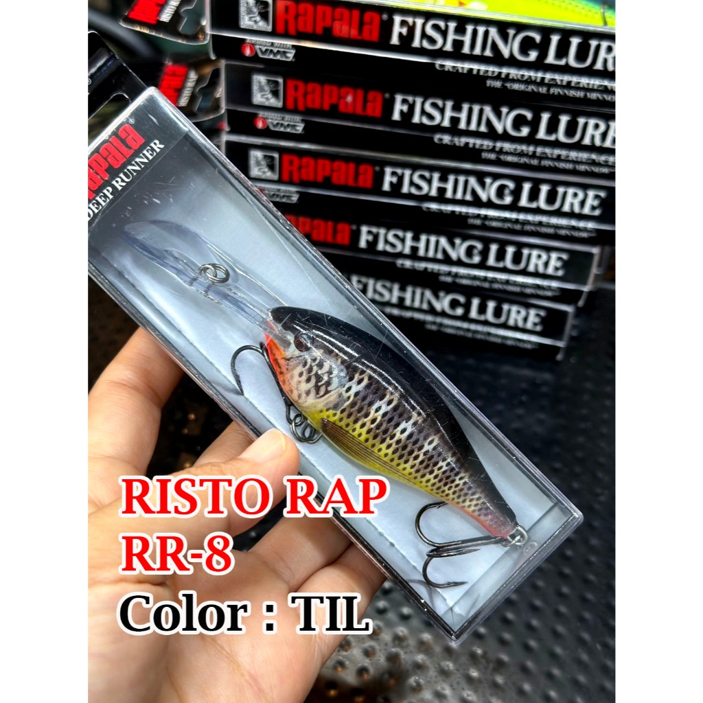 Rapala Risto Rap RR8 ราพาล่า ริสโต้ 8 ซม. | Shopee Thailand