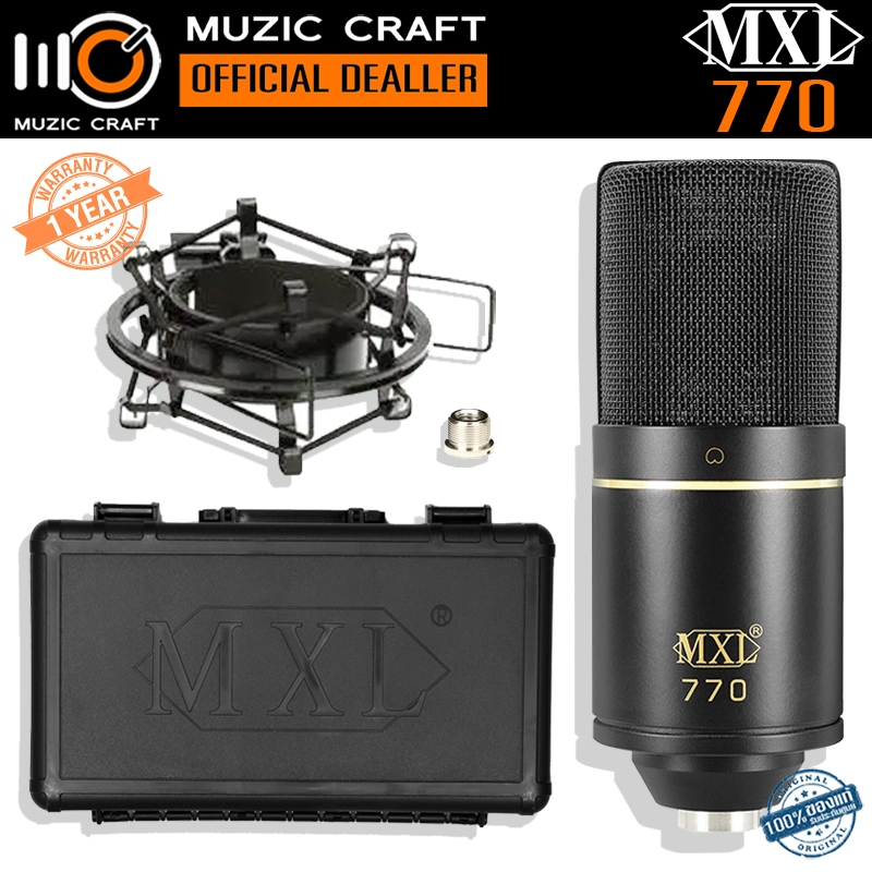 MXL 770 *ของแท้รับประกัน 1ปี* Condenser Microphone คอนเดนเซอร์ไมโครโฟน ...