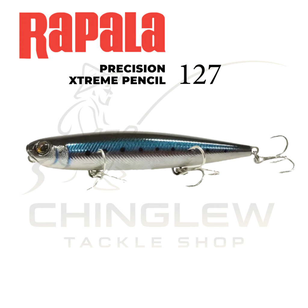 RAPALA PRECISION XTREME PENCIL 127 EXO และ SALTWATER ของแท้ พร้อม
