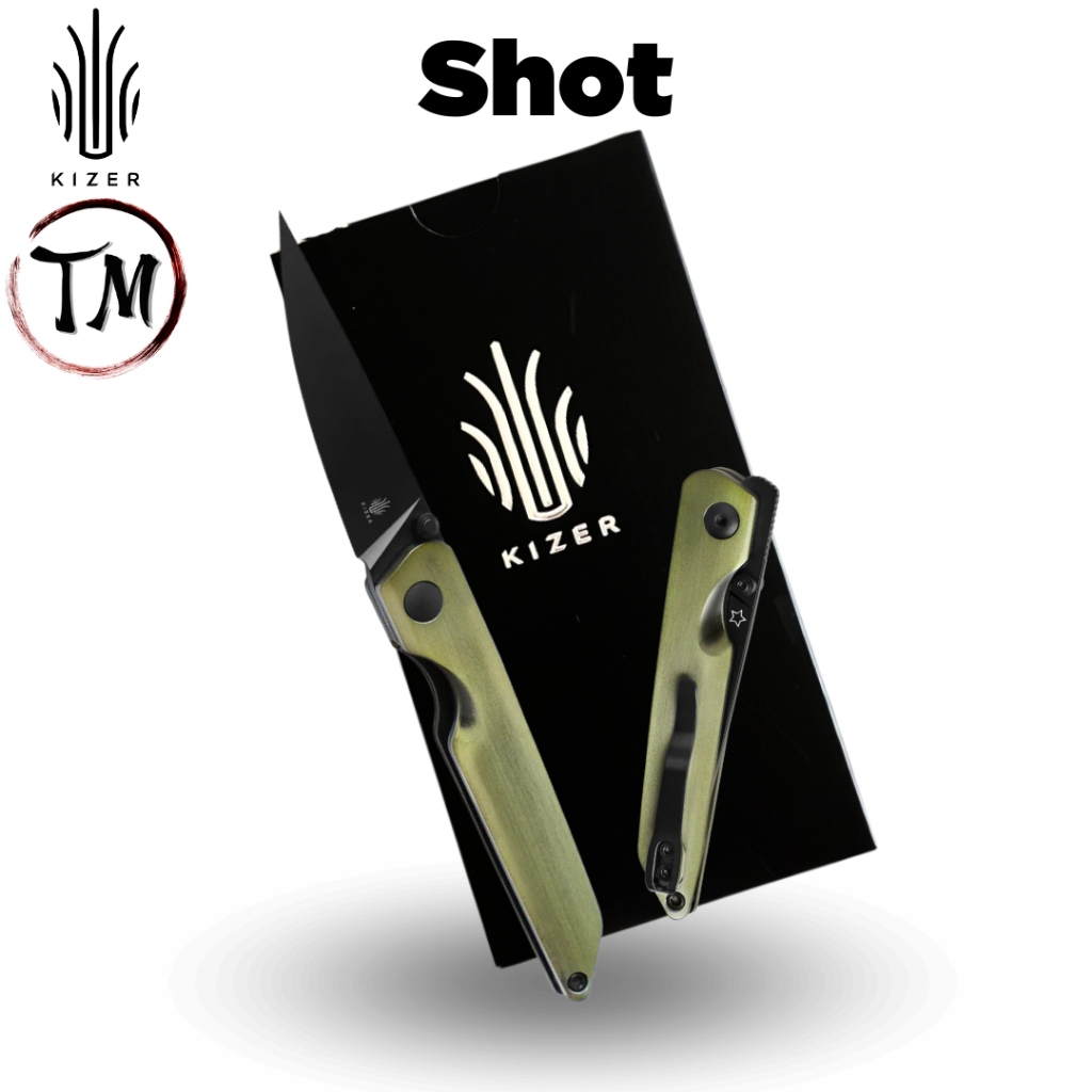 Kizer Shot V3677C2 มีดพับEDCน้ำหนักเบา รูปลักษณ์เพรียวบาง พกพาสะดวกทุก ...